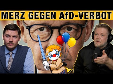 MERZ plötzlich gegen AfD-Verbot? „Riecht nach Konkurrentenbeseitigung“ Statement von Clownis Band!