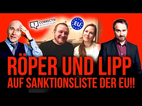 Thomas Röper und Alina Lipp auf Sanktionsliste der EU?