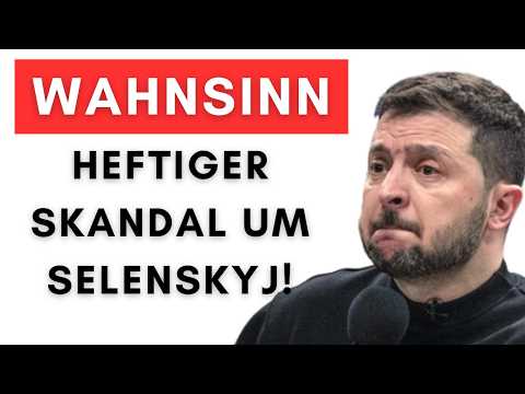 Plötzlich 770 Million $ verschwunden! Selenskyj in Erklärungsnot!