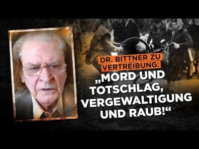 Mehr über den Artikel erfahren Zeitzeuge Bittner über Vertreibungen: „Am meisten haben die Frauen gelitten“