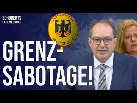💥Grenz-Skandale: Das war`s! + CDU/CSU übernimmt auch dieses „vielfach rechtswidrige“ Faeser-Vorgehen