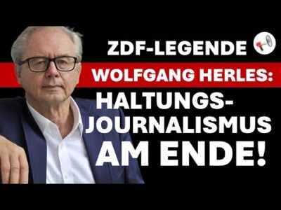 Mehr über den Artikel erfahren ZDF-Legende Wolfgang Herles: Alternative Medien auf dem Vormarsch – Das Ende der alten Medien?