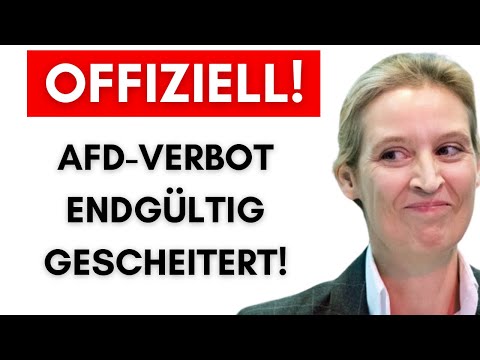 CDU bestätigt: AfD-Verbot rechtlich nicht umsetzbar!