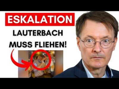 Mehr über den Artikel erfahren Berlin: Wütende Bürger jagen Lauterbach über Mai-Demo!