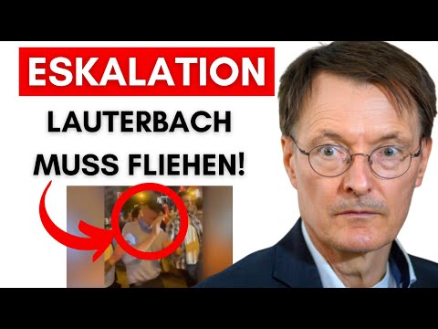 Berlin: Wütende Bürger jagen Lauterbach über Mai-Demo!