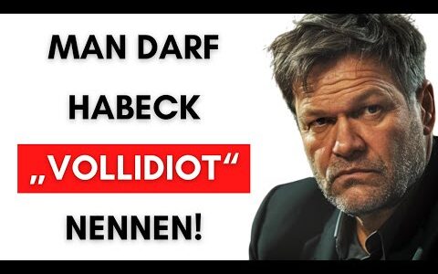 Gerichtsurteil: Heftige Klatsche für Habeck vor Gericht!