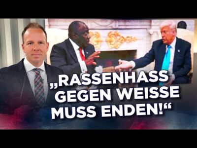 Mehr über den Artikel erfahren Schock für EU! Trump attackiert Tabu: Rassenhass gegen Weiße muss enden!