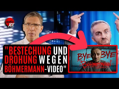 Bestechung und Drohung wegen Böhmermann-Videos