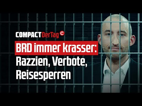 BRD immer krasser: Razzien, Verbote, Reisesperren💥