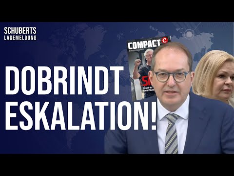 Politik-Schock💥 Linke CDU-Pläne + Dobrindt so extrem wie Faeser + Medienverbot droht + Antifa..