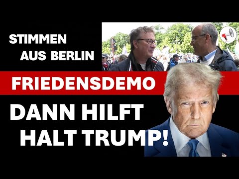 Wir werden Allianzen schmieden | Rainer Rothfuß auf der Friedensdemo in Berlin