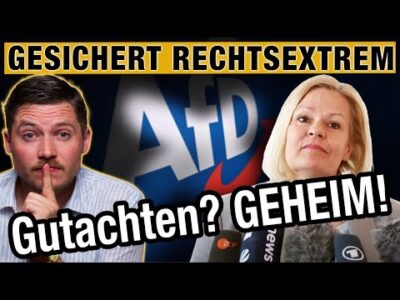 Mehr über den Artikel erfahren AfD gesichert RECHTSEXTREM! 1000 Seiten Gutachten bleibt GEHEIM!