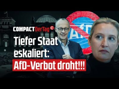 Mehr über den Artikel erfahren Tiefer Staat eskaliert: AfD-Verbot droht!!!💥