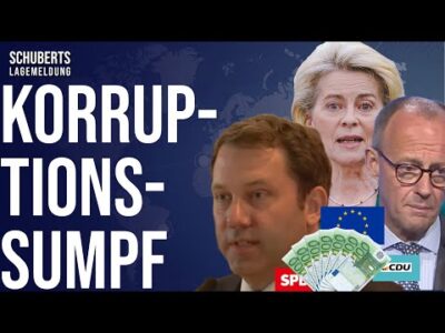Mehr über den Artikel erfahren KORRUPTIONSSUMPF:💥MEDIEN SCHWEIGEN: Unfassbare Fälle bei SPD, CDU und im EU-Parlament/von der Leyen!