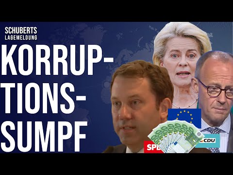 KORRUPTIONSSUMPF:💥MEDIEN SCHWEIGEN: Unfassbare Fälle bei SPD, CDU und im EU-Parlament/von der Leyen!