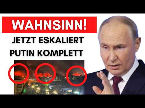 400 Raketen & Drohnen – Putin bringt es zu Ende. Ich habe mich geirrt!