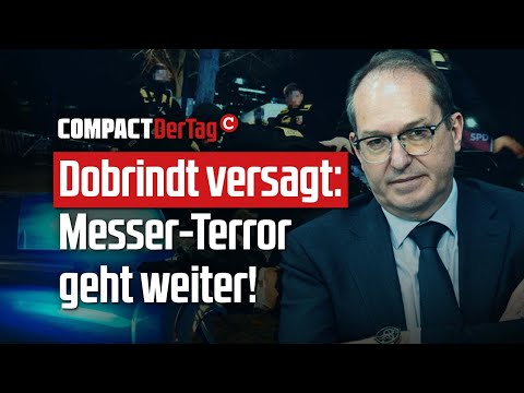 Dobrindt versagt: Messer-Terror geht weiter!💥