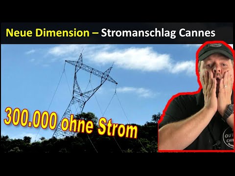Neue Dimension Anschlag Stromnetz – Cannes 160000 ohne Strom