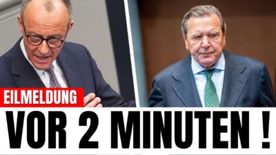 Mehr über den Artikel erfahren Schröder enthüllt BRISANTE WAHRHEIT! – und Plötzlich wird sein Konto gesperrt..