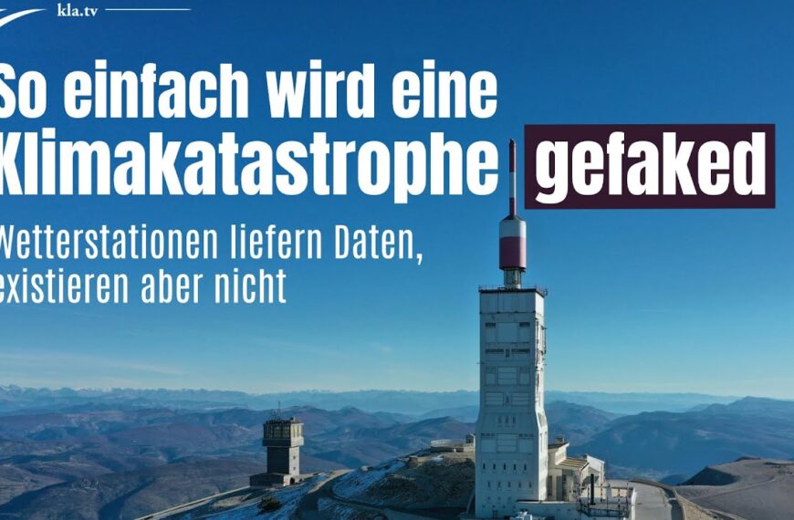 So einfach wird eine Klimakatastrophe gefaked: Wetterstationen liefern Daten, existieren aber nicht