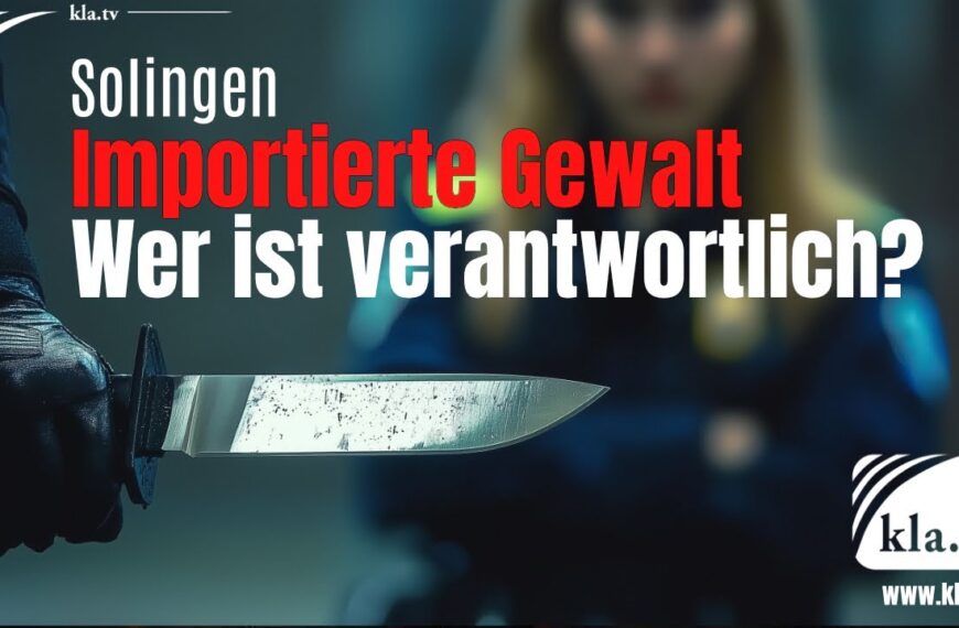 Solingen: Importierte Gewalt – Wer ist verantwortlich?
