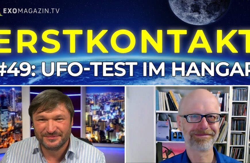 UFO-Flugtest im Hangar – NASA-Whistleblower packt aus | ERSTKONTAKT #49