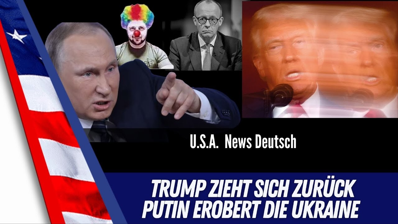 USA – Trump hat die Kontrolle über die Ukraine verloren. Putin marschiert unaufhaltsam bis Kiew.