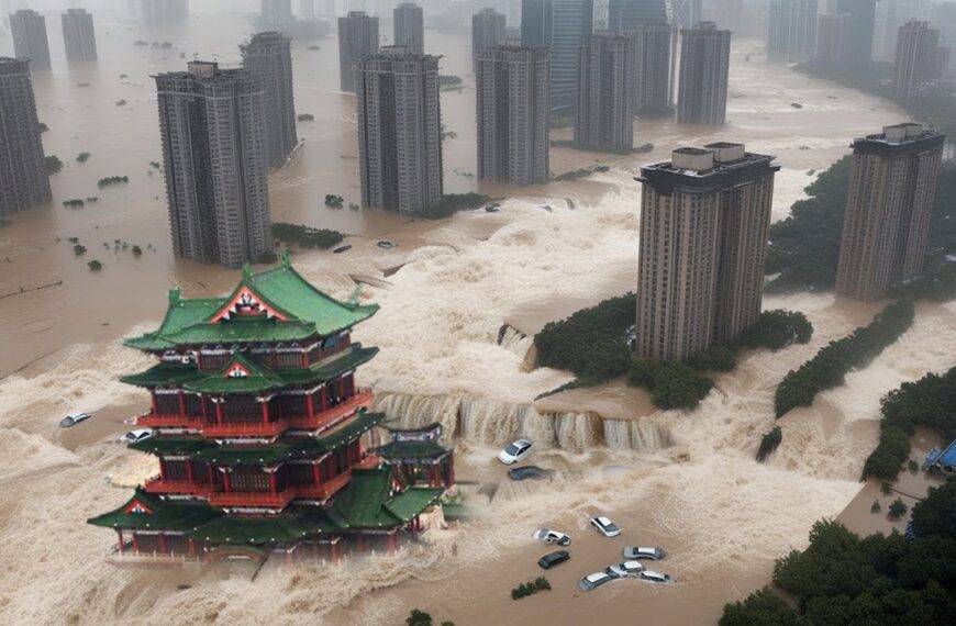 100.000 Menschen in China evakuiert! 5 Meter hoher Wasserstand, Sturzfluten in Guizhou