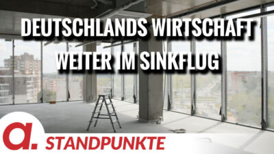 Mehr über den Artikel erfahren Deutschlands Wirtschaft weiter im Sinkflug: Insolvenzen auf Rekordniveau | Von Janine Beicht