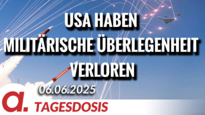 Mehr über den Artikel erfahren USA haben militärische Überlegenheit verloren | Von Rainer Rupp