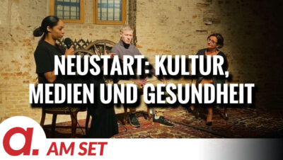 Mehr über den Artikel erfahren Am Set: NEUSTART – Einblicke und Ausblicke in Kultur, Medien, Gesundheit