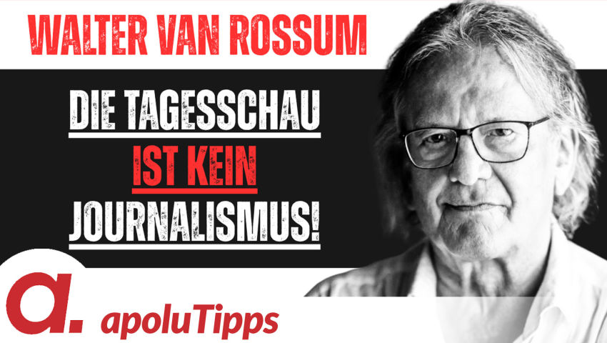 Interview mit Walter van Rossum – „Die Tagesschau ist kein Journalismus!“