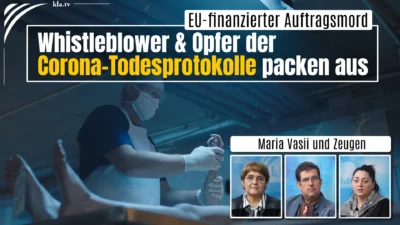 Mehr über den Artikel erfahren Whistleblower & Opfer der Corona-Todesprotokolle packen aus!  ⚰️ {Interview mit Rechtsanwältin Maria Vasii und Zeugen}