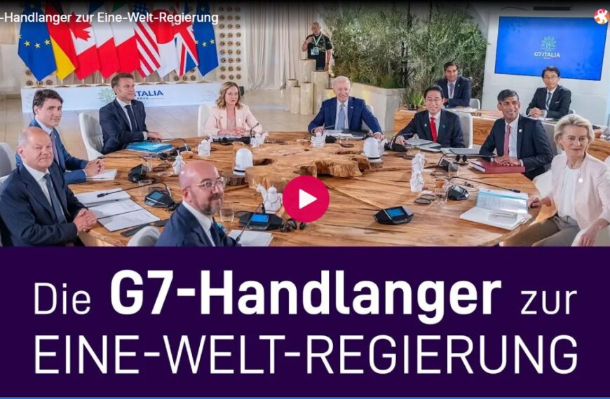 Die G7-Handlanger zur Eine-Welt-Regierung