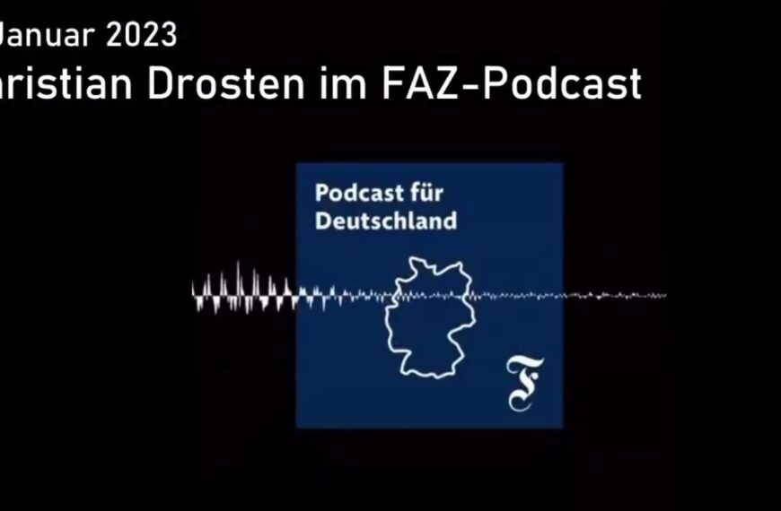 Christian Drosten im FAZ-Podcast: Drosten verbreitete 6-mal haarsträubende Desinformation in unter 45 Sekunden