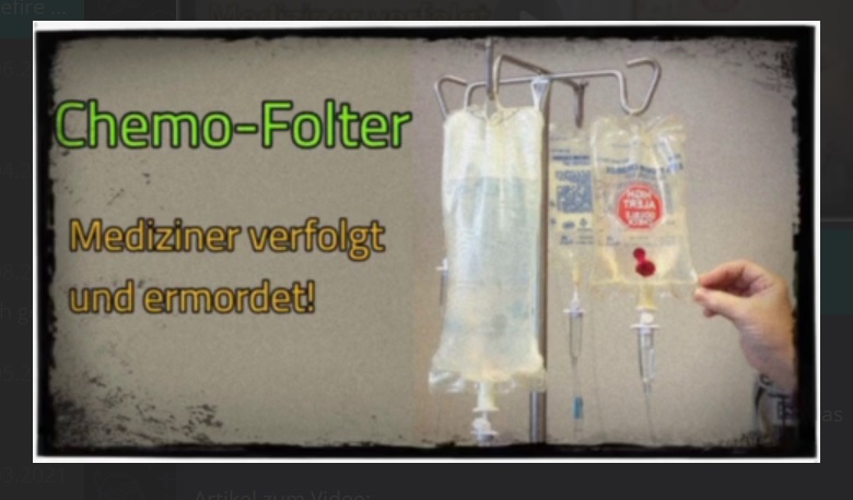 Krebsindustrie: Chemo-Folter, Milliarden-Profite und unterdrückte Heilmittel – alternative Mediziner verfolgt und ermordet!