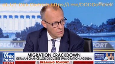 Mehr über den Artikel erfahren Merz spricht bei Fox News KLARTEXT statt dem üblichen verwaschenen Politiker-Deutsch