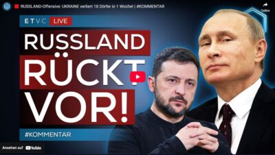 Mehr über den Artikel erfahren RUSSLAND-Offensive: UKRAINE verliert 18 Dörfer in 1 Woche! | #KOMMENTAR