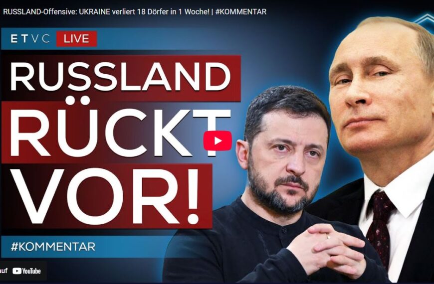 RUSSLAND-Offensive: UKRAINE verliert 18 Dörfer in 1 Woche! | #KOMMENTAR