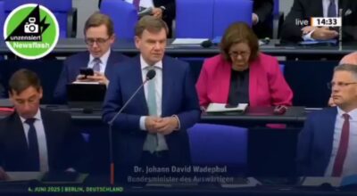 Mehr über den Artikel erfahren Wadephul lügt im Bundestag – NATO-Versprechen einfach geleugnet? 🧐🗣