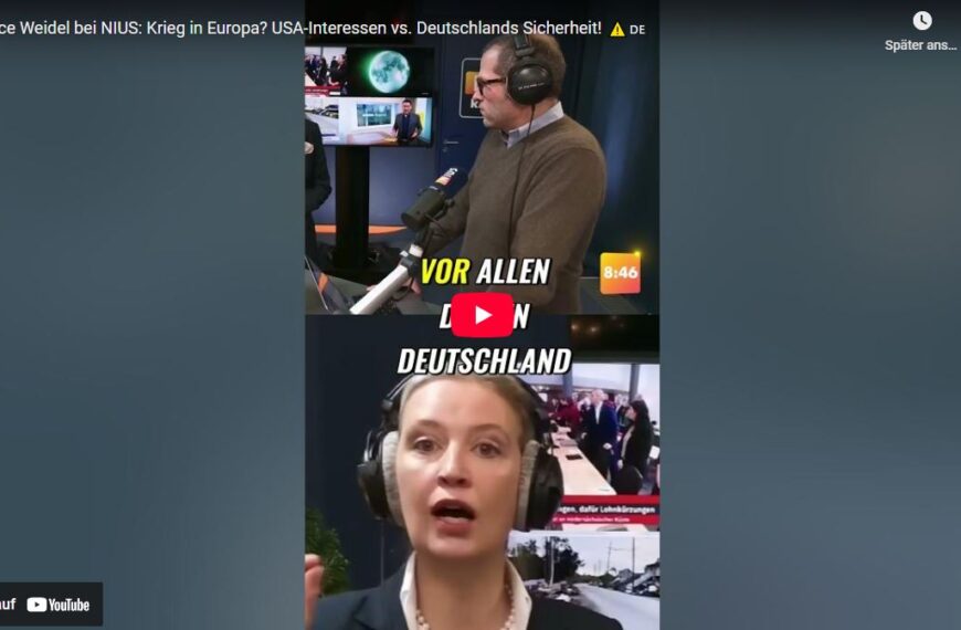 Alice Weidel: „Wenn der NATO-Eintrittsfall passiert, wird Deutschland platt sein!“
