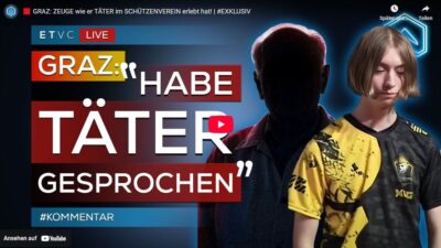 Mehr über den Artikel erfahren GRAZ: ZEUGE wie er TÄTER im SCHÜTZENVEREIN erlebt hat! | #EXKLUSIV