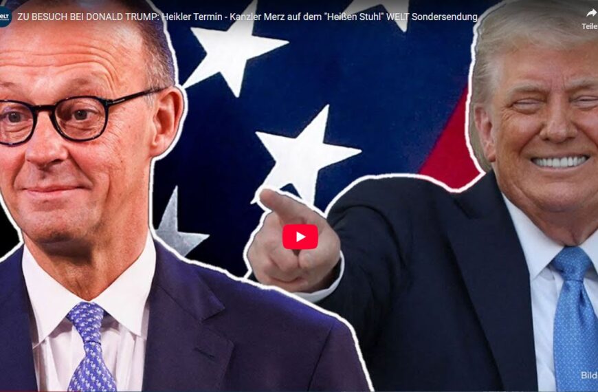 ZU BESUCH BEI DONALD TRUMP: Heikler Termin – Kanzler Merz auf dem „Heißen Stuhl“ WELT Sondersendung