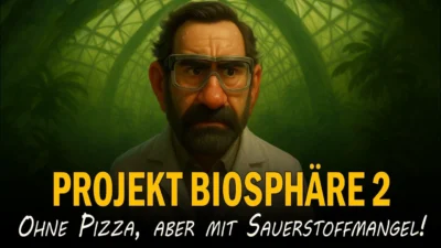 Mehr über den Artikel erfahren Projekt Biosphäre 2 – ohne Pizza, aber mit Sauerstoffmangel!