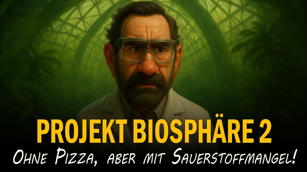 Projekt Biosphäre 2 – ohne Pizza, aber mit Sauerstoffmangel!