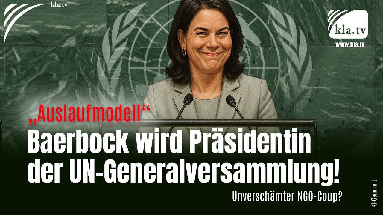 „Auslaufmodell“ Baerbock wird Präsidentin der UN-Generalversammlung!