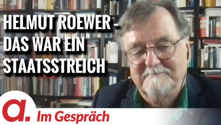 Mehr über den Artikel erfahren Im Gespräch: Helmut Roewer | „Ein klassischer Verfassungsputsch“