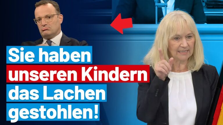 Mehr über den Artikel erfahren Christina Baum rechnet mit Corona-Politik unter Jens Spahn ab! – AfD-Fraktion im Bundestag