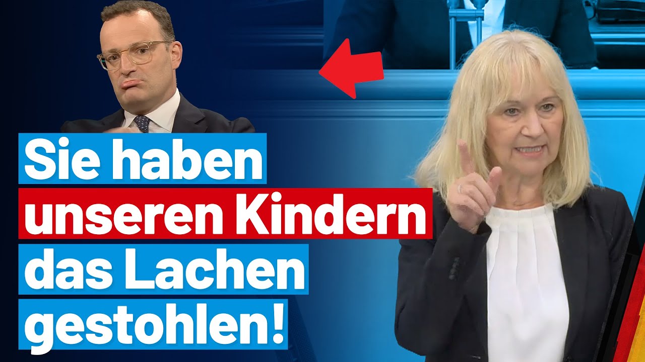 Christina Baum rechnet mit Corona-Politik unter Jens Spahn ab! – AfD-Fraktion im Bundestag