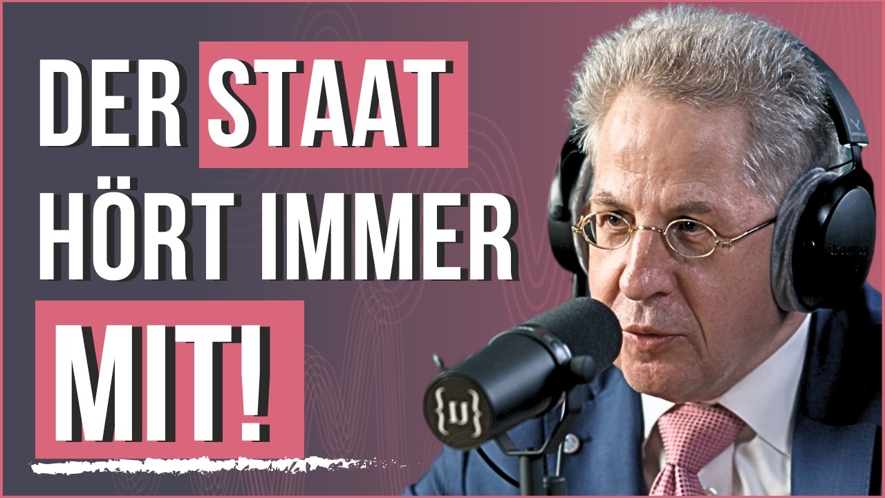 Deutscher Geheimdienst: So werden wir alle überwacht (Hans-Georg Maaßen)